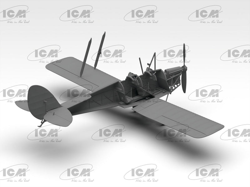 ICM32038 - 1/32 ICM WWII British DH82A Tiger Moth Training Plane with Bombs