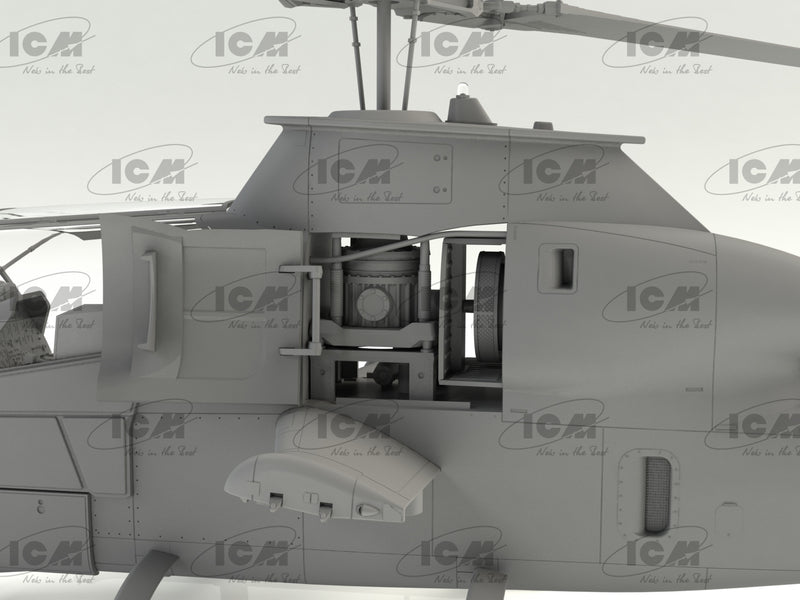 ICM32060 - 1/32 ICM AH-1G Cobra (early production), US Attack Helicopter (100% new molds)