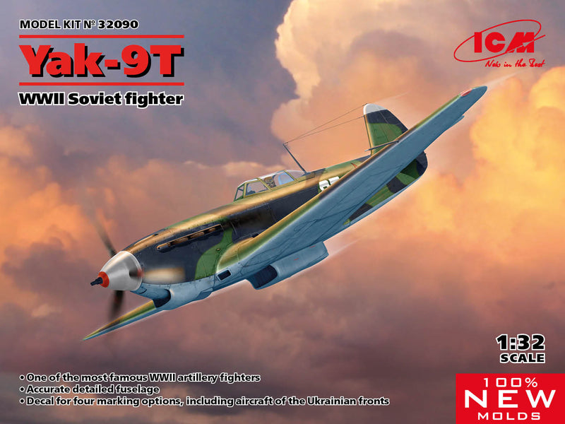 ICM32090 - 1/32 ICM Yak-9T WWII Soviet Fighter