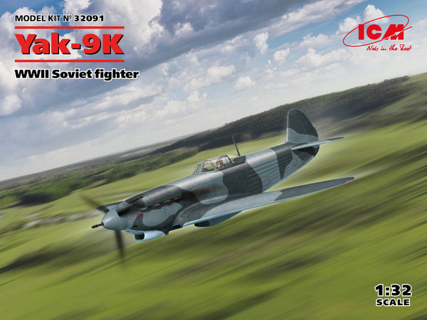 ICM32091 - 1/32 ICM Yak-9K WWII Soviet Fighter