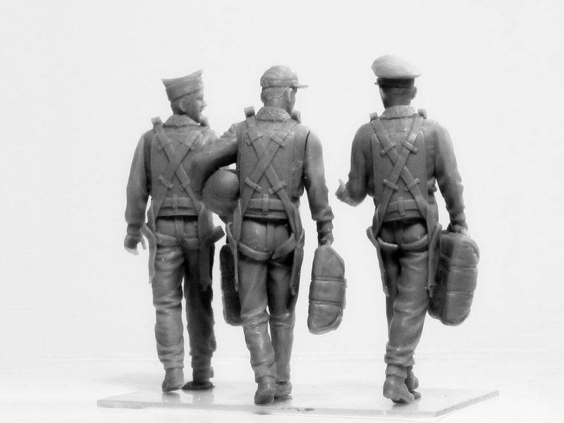 ICM32104 - 1/32 ICM USAAF Pilots (1941-1945) (3 figures)