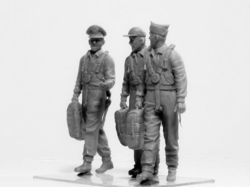 ICM32104 - 1/32 ICM USAAF Pilots (1941-1945) (3 figures)