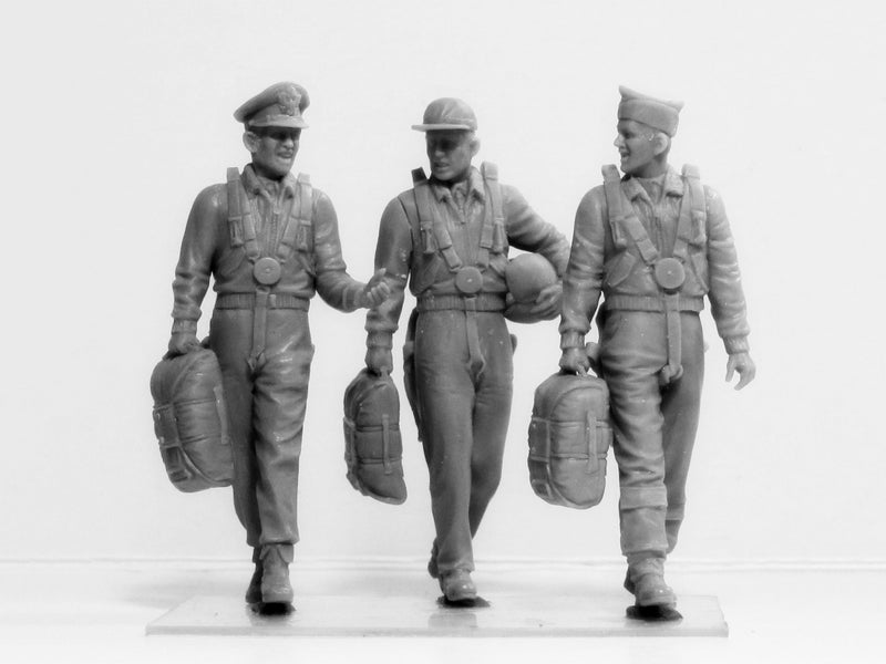 ICM32104 - 1/32 ICM USAAF Pilots (1941-1945) (3 figures)