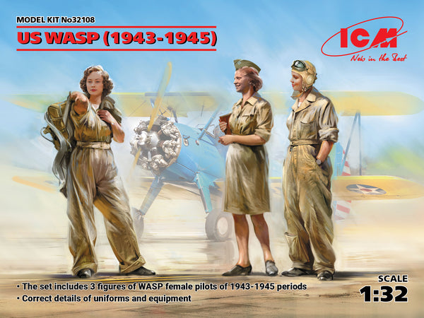 ICM32108 - 1/32 ICM US WASP (1943-1945) (3 figures)