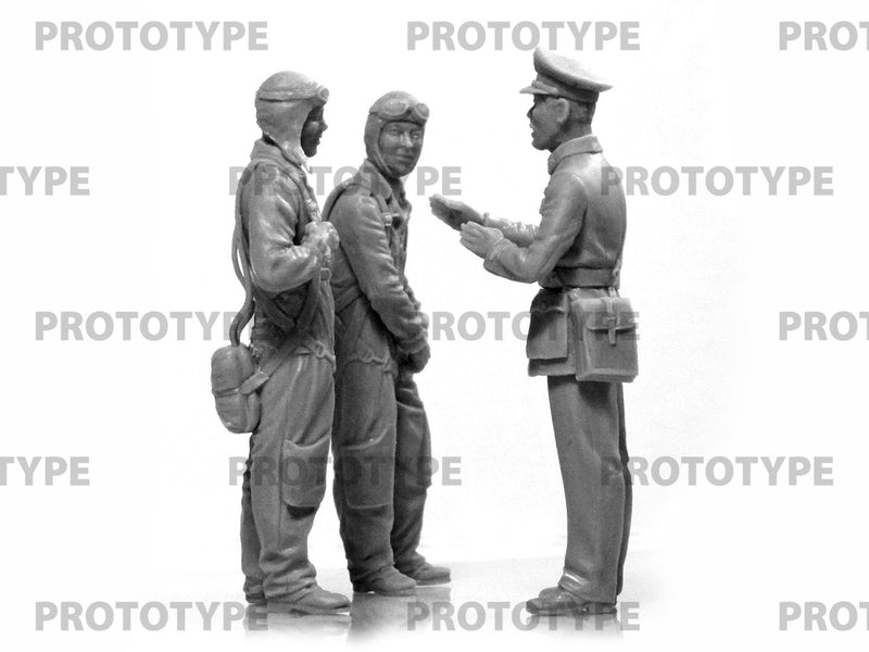 ICM32115 - 1/32 ICM WWII China Guomindang AF Pilots (100% new molds)