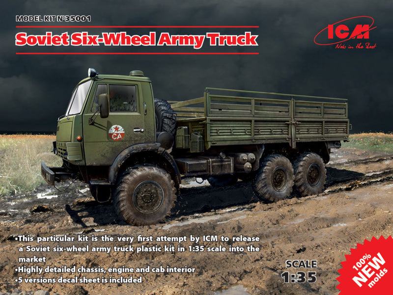 ICM35001 - 1/35 ICM Soviet Six-Wheel Army Truck