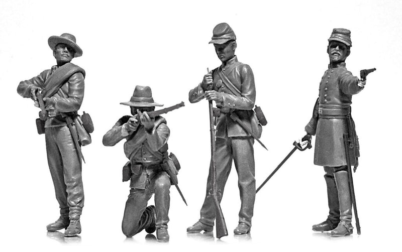 ICM35021 - 1/35 ICM American Civil War Confederate Infantry