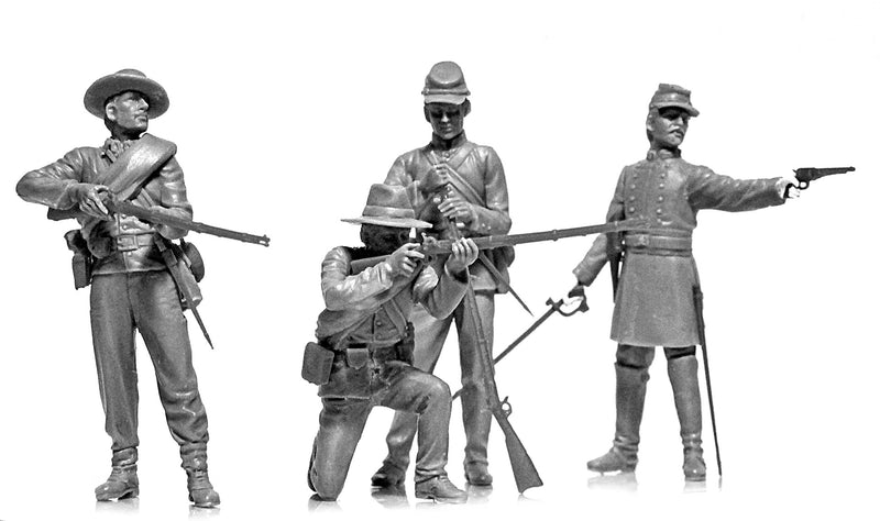 ICM35021 - 1/35 ICM American Civil War Confederate Infantry