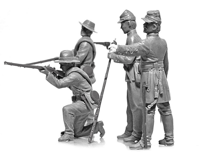 ICM35021 - 1/35 ICM American Civil War Confederate Infantry