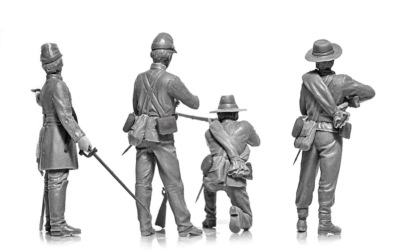 ICM35021 - 1/35 ICM American Civil War Confederate Infantry