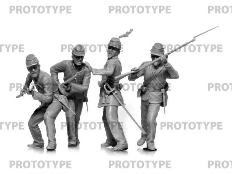 ICM35023 - 1/35 ICM American Civil War Union Infantry Set 2 Plastic Kit