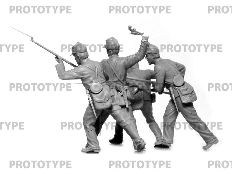 ICM35023 - 1/35 ICM American Civil War Union Infantry Set 2 Plastic Kit