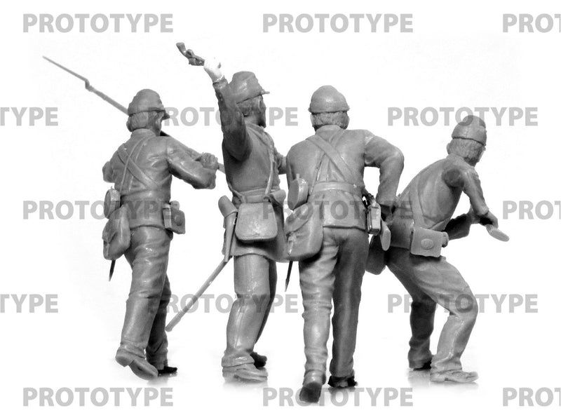 ICM35023 - 1/35 ICM American Civil War Union Infantry Set 2 Plastic Kit