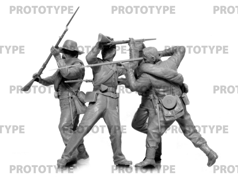 ICM35024 - 1/35 ICM American Civil War Confederate Infantry Plastic Model Kit