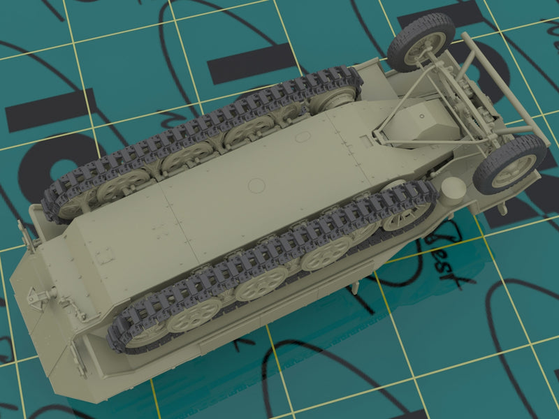 ICM35102 - 1/35 ICM Sd.Kfz.251/6 Ausf.A, WWII German Armoured Command Vehicle