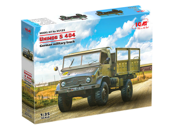 ICM35135 - 1/35 ICM German Unimog S 404 German Military Truck