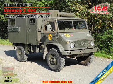 1/35 ICM Unimog S 404 German Military Radio Truck - PREORDER