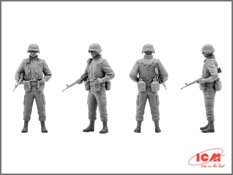 ICM35201 - 1/35 ICM US Elite Forces in Iraq (4 figures - 4 soldiers)