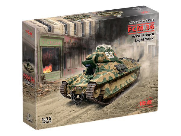 ICM35336 - 1/35 ICM FCM 36, WWII French Light Tank