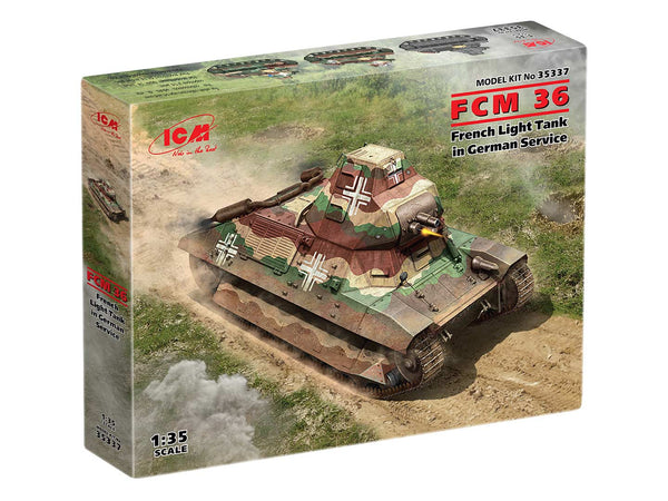 ICM35337 - 1/35 ICM FCM 36 French Light Tank in German Service