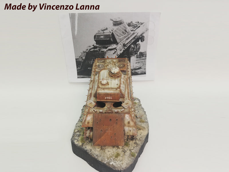 ICM35361 - 1/35 ICM Pz.Kpfw.V Panther Ausf.D, WWII German Tank