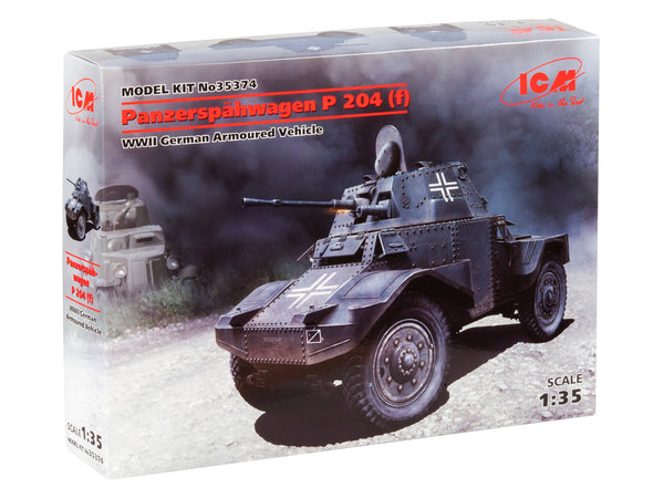 ICM35374 - 1/35 ICM PanzerspÂ¤hwagen P 204 (f), WWII German Armoured Vehicle