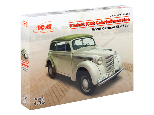 ICM35483 - 1/35 ICM Kadett K38 Cabriolimousine, WWII German Staff Car