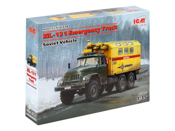 ICM35518 - 1/35 ICM ZiL-131 Emergency Truck, Soviet Vehicle