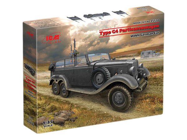 ICM35530 - 1/35 ICM G4 with armament, WWII German Car