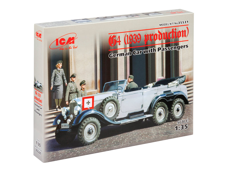 ICM35533 - 1/35 ICM Typ 770K (W150) Tourenwagen, WWII German Leaders' Car