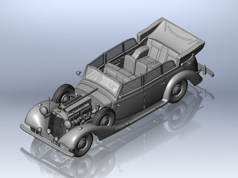 ICM35533 - 1/35 ICM Typ 770K (W150) Tourenwagen, WWII German Leaders' Car