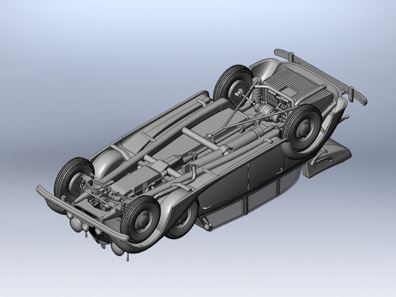 ICM35533 - 1/35 ICM Typ 770K (W150) Tourenwagen, WWII German Leaders' Car