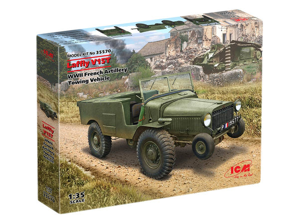 ICM35570 - 1/35 ICM Laffly V15T, WWII French Artillery Towing Vehicle