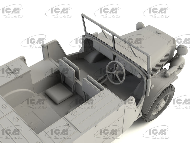 ICM35570 - 1/35 ICM Laffly V15T, WWII French Artillery Towing Vehicle