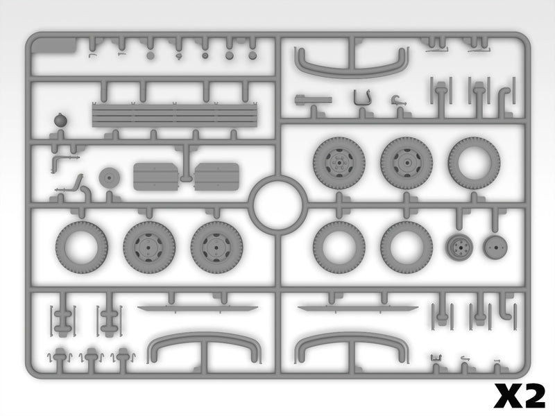 ICM35593 - 1/35 ICM G7107 WWII Army Truck