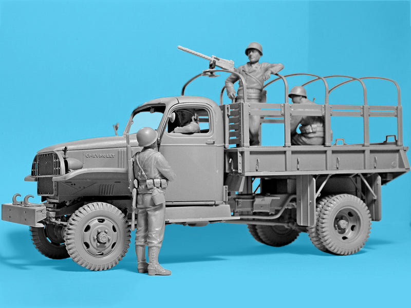 ICM 35599 WWII US Military Patrol