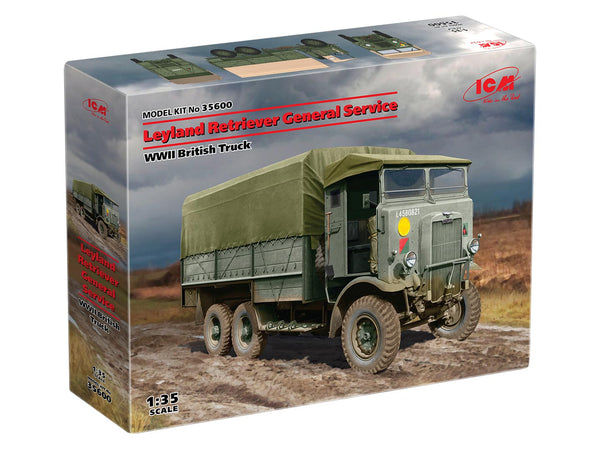 ICM35600 - 1/35 ICM Leyland Retriever General Service, WWII British Truck (100% new molds)