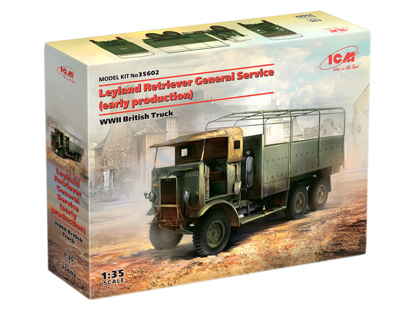 ICM35602 - 1/35 ICM Leyland Retriever General Service (early production), WWII British Truck