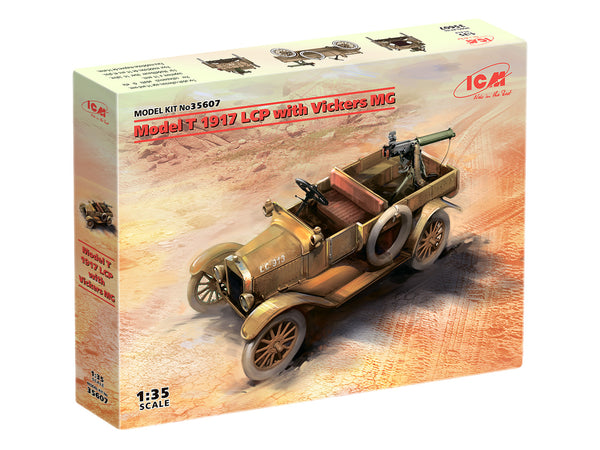 ICM35607 - 1/35 ICM Model T 1917 LCP with Vickers MG, WWI ANZAC Car