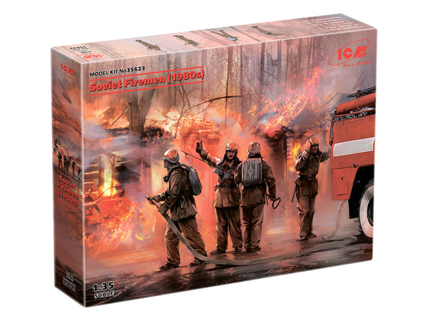 ICM35623 - 1/35 ICM Soviet Firemen (1980s)