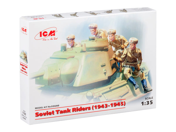 ICM35640 - 1/35 ICM Soviet Tank Riders (1943-1945) (4 figures)