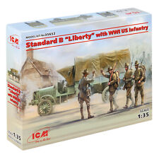 ICM35652 - 1/35 ICM Standard B "Liberty" with WWI US Infantry