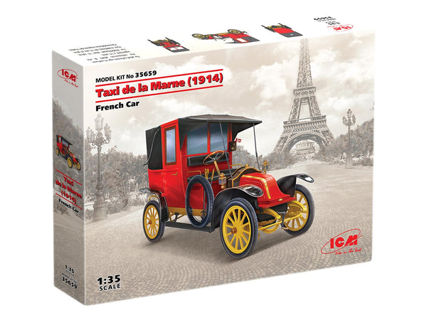 ICM35659 - 1/35 ICM Taxi de la Marne (1914), French Car