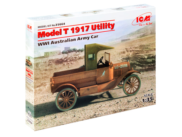 ICM35664 - 1/35 ICM Model T 1917 Utility, WWI Australian Army Car