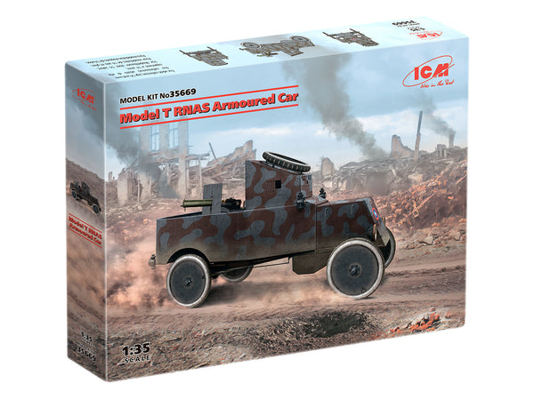 ICM35669 - 1/35 ICM Model T RNAS Armoured Car