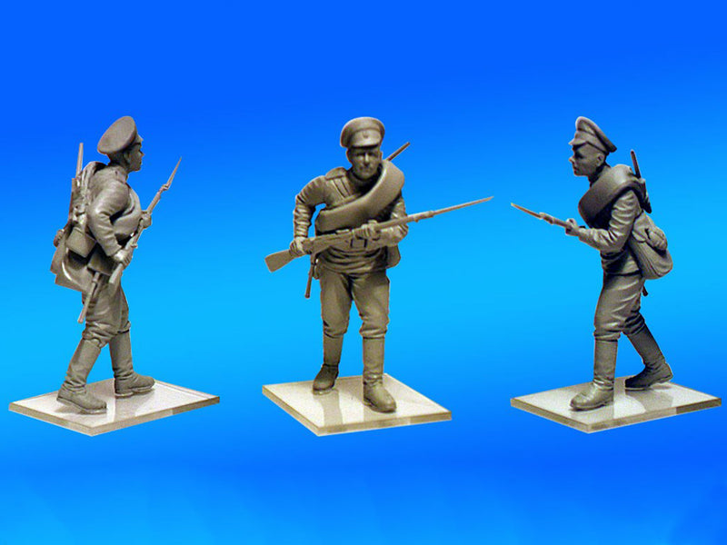 ICM35677 - 1/35 ICM WWI Russian Infantry (4 figures)