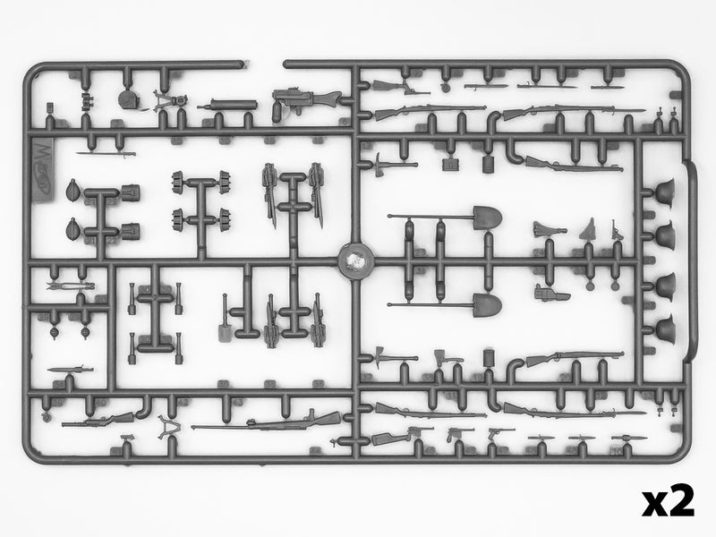 ICM35692 - 1/35 ICM German Sturmtruppen (1918) (4 figures)