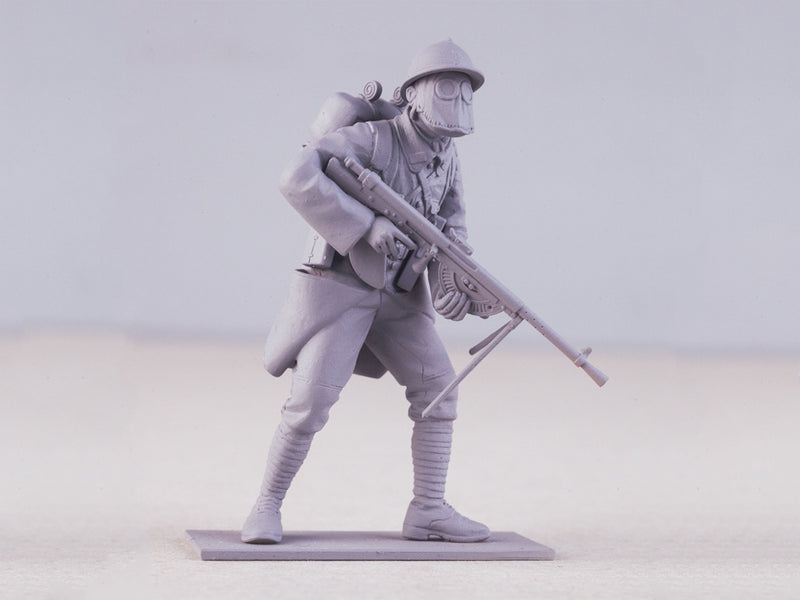 ICM35696 - 1/35 ICM French Infantry in Gas Masks (1918) (4 figures)