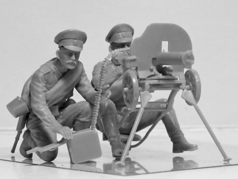 ICM35698 - 1/35 ICM WWI Russian Maxim MG Team (2 figures)