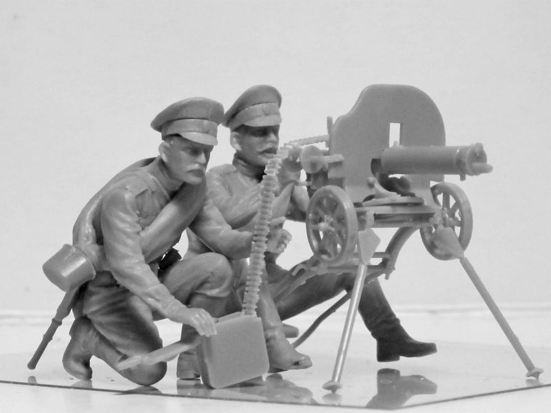 ICM35698 - 1/35 ICM WWI Russian Maxim MG Team (2 figures)